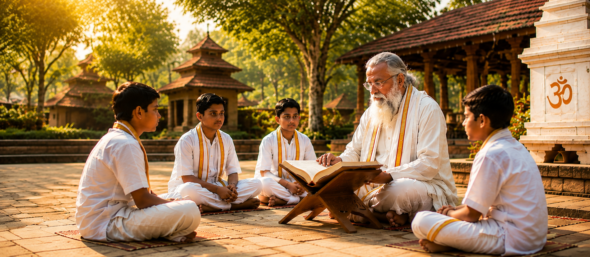 Vedic Gurukul teaching